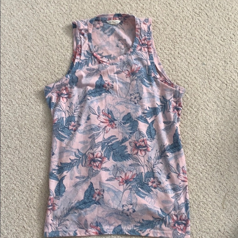 Floral tank top